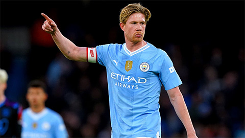 Napoli chốt xong De Bruyne