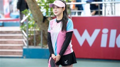 MC Tú Linh khoe sắc trên sân Pickleball, trang phục chuẩn VĐV vẫn đẹp rạng ngời