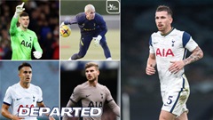 Tottenham chia tay 5 cầu thủ chỉ 10 ngày sau khi vô địch Europa League