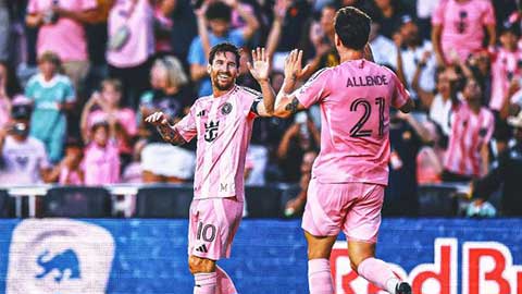 VIDEO Chiêm ngưỡng cú đúp bàn thắng và cú đúp kiến tạo của Messi vào lưới Columbus Crew 