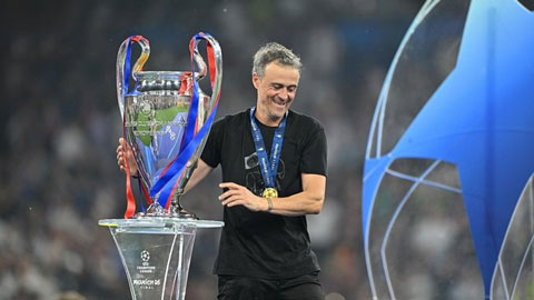 PSG và HLV Luis Enrique đi vào lịch sử Champions League