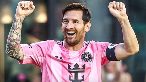 Lionel Messi lại lập thêm hàng loạt cột mốc ấn tượng giúp Inter Miami thắng đậm