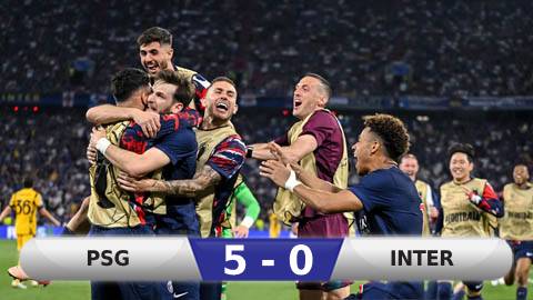 PSG vô địch Champions League 