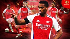 Arsenal loạn nhưng Jurrien Timber vẫn an nhiên