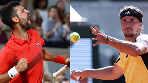 Nhận định tennis Novak Djokovic vs Alexander Zverev, 01h15 ngày 5/6: Nole gặp thử thách cực đại