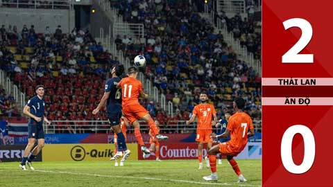 VIDEO bàn thắng Thái Lan vs Ấn Độ: 2-0 (Giao hữu Quốc tế 2025)