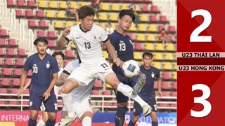 VIDEO bàn thắng U22 Thái Lan vs U23 Hong Kong: 2-3 (Giao hữu Quốc tế 2025)