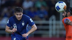 Thái Lan thắng dễ Ấn Độ trước vòng loại Asian Cup 2027