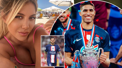 Siêu WAG Wanda Nara hẹn hò với nhà vô địch Champions League sau màn ăn mừng thân mật