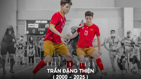 Giới bóng đá tiếc thương cựu cầu thủ futsal Trần Đặng Thiện qua đời ở tuổi 25