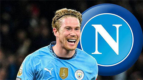 Napoli đã tiếp cận De Bruyne từ cách đây 3 tháng
