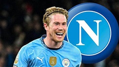 Napoli đã tiếp cận De Bruyne từ cách đây 3 tháng