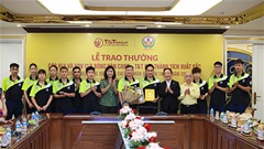 CLB bóng bàn CAND - T&T được thưởng hơn 1,2 tỷ đồng
