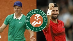 Nhận định tennis Jannik Sinner vs Novak Djokovic, 00h00 ngày 7/6: Đỉnh cao bán kết Roland Garros
