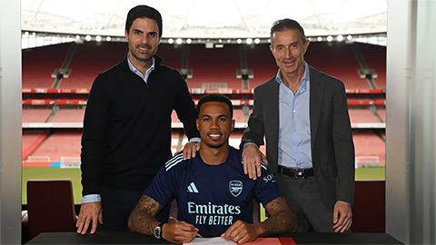 Gabriel ký hợp đồng mới với Arsenal đến năm 2029