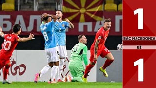 VIDEO bàn thắng Bắc Macedonia vs Bỉ: 1-1 (Vòng loại World Cup 2026)