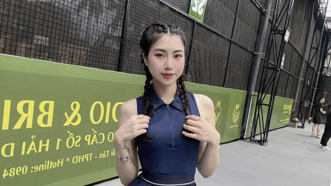 Em gái Văn Toàn mê pickleball hơn anh trai mê bóng đá