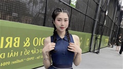 Em gái Văn Toàn mê pickleball hơn anh trai mê bóng đá