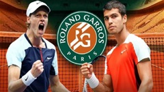 Trực tiếp tennis Jannik Sinner vs Carlos Alcaraz, 20h00 ngày 8/6: Xứng danh kinh điển Roland Garros