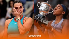 Chung kết Roland Garros: Coco Gauff ngược dòng 3 set, đánh bại số 1 thế giới Aryna Sabalenka