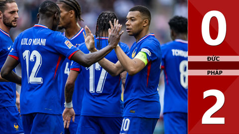 VIDEO bàn thắng Đức vs Pháp: 0-2 (tranh hạng Ba Nations League 2024/25)