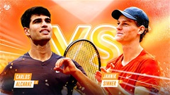 Chung kết Roland Garros ảnh hưởng thế nào đến cuộc đua giành ngôi số 1 thế giới giữa Sinner và Alcaraz?