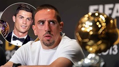  Cristiano Ronaldo bị Ribery chế nhạo tiêu chí giành Quả bóng vàng