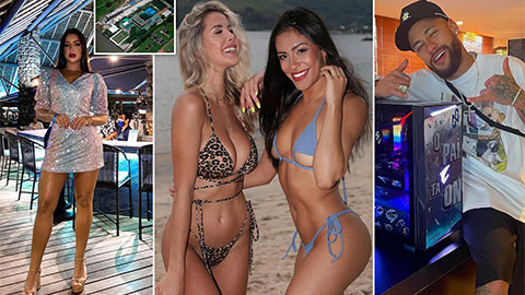 Neymar điên cuồng tổ chức tiệc sex với… 70 chân dài 