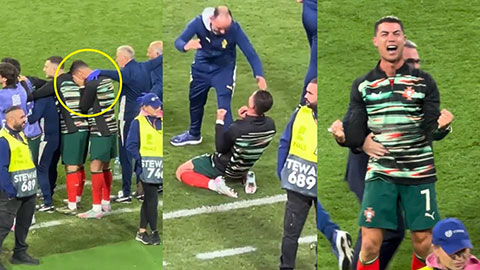 VIDEO Phút giây Ronaldo vỡ òa cảm xúc khi Bồ Đào Nha giành chức vô địch Nations League