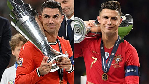 VIDEO Ronaldo hài hước tái hiện lại khoảnh khắc kinh điển