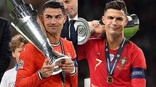 VIDEO Ronaldo hài hước tái hiện lại khoảnh khắc kinh điển