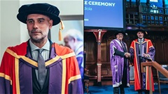 Guardiola nhận bằng tiến sĩ danh dự