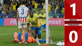 VIDEO bàn thắng Brazil vs Paraguay: 1-0 (Vòng loại World Cup 2026)