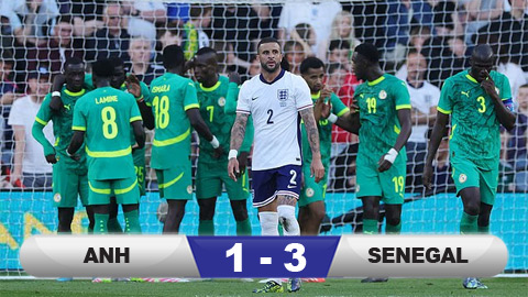 Senegal trở thành đội bóng châu Phi đầu tiên đánh bại Anh