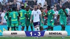 Kết quả Anh 1-3 Senegal: Nỗi nhục của Tam sư