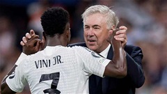 Vinicius vs Carlo Ancelotti, định mệnh từ Real Madrid đến ĐT Brazil