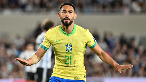 Fan MU phấn khích với màn trình diễn của Matheus Cunha ở ĐT Brazil