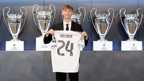Dean Huijsen bình thản đi vào lịch sử Real Madrid