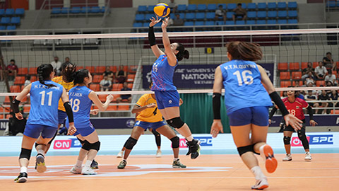Giải Bóng chuyền AVC Nations Cup 2025: Thanh Thúy - Bích Tuyền đập bóng như búa bổ, Việt Nam đại thắng Ấn Độ