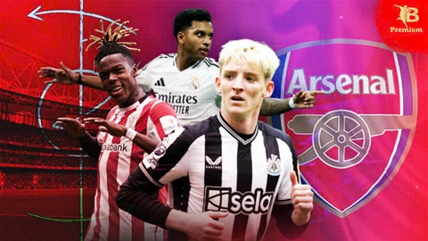 Rodrygo, Nico Williams và Gordon, ai mới là lựa chọn lý tưởng cho Arsenal?