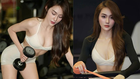 Gymer Phương Linh khoe vẻ đẹp hình thể khiến cánh mày râu tan chảy