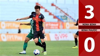 VIDEO bàn thắng Ninh Bình vs Bình Phước: 3-0 (Vòng 21 Hạng nhất Quốc gia 2024/25)