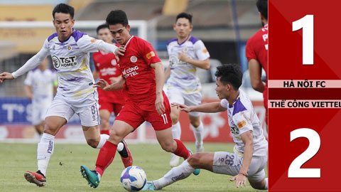 VIDEO bàn thắng Hà Nội FC vs Thể Công Viettel: 1-2 (Vòng 25 V.League 2024/25)
