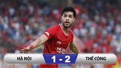Kết quả CLB Hà Nội 1-2 Thể Công Viettel: Tuấn Hải vô duyên, Hà Nội hết hy vọng vô địch 