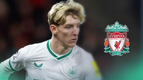 Liverpool chi 100 triệu bảng mua Anthony Gordon