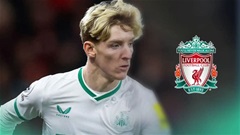Liverpool chi 100 triệu bảng mua Anthony Gordon