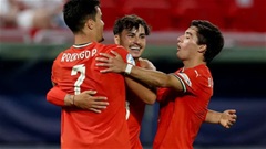U21 châu Âu: Bồ Đào Nha thắng hủy diệt, các ông lớn chật vật