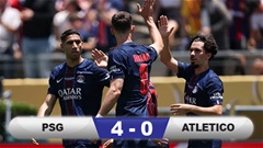 Kết quả PSG 4-0 Atletico: Sức mạnh của ĐKVĐ Champions League