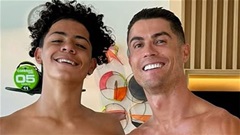 Con trai Cristiano Ronaldo khiến người hâm mộ kinh ngạc