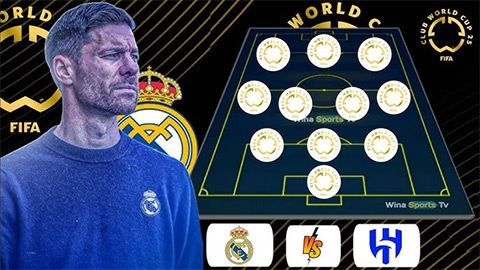 Xabi Alonso sẽ dùng đội hình nào cho trận mở màn triều đại tại Real Madrid?